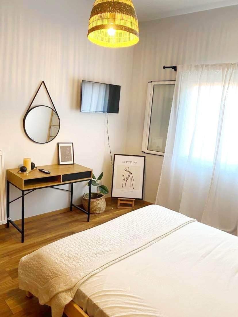 Voukamvilia Boutique Apartment Ágios Matthaíos Buitenkant foto